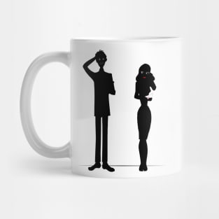 A kiss of Paper Mug